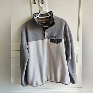 Patagonia Gray Fleece Pullover